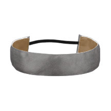 Imitats Leather Grau Headband