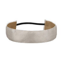 Imitats Leather White Headband