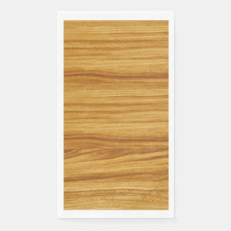 Imitats Light Wood Grain Guest Paper Napkin Serviette