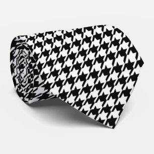 Imitats Seide Hahnentrittmuster Luxury Neck Tie Krawatte