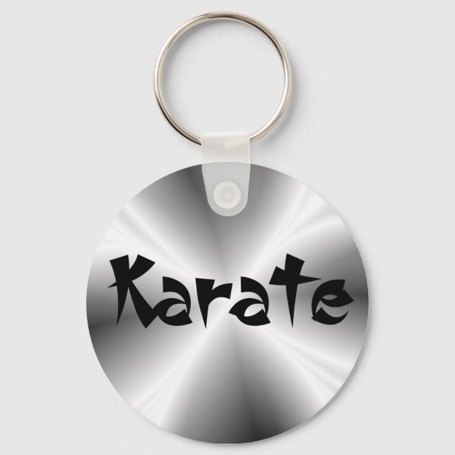 Imitats Silver Karate Schlüsselanhänger (Vorderseite)