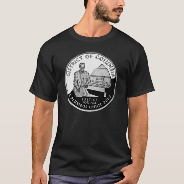 Imitats Washington District of Columbia Quarter T-Shirt (Vorderseite)