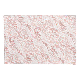 Imitats White Lace Floral Fishnet Kissen Case Kissenbezug