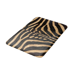 Imitatzebra-Haut-Badezimmer-Matte Badematte