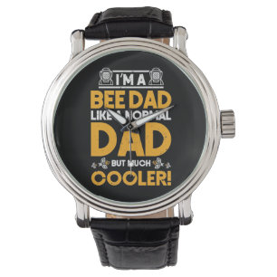 Imker-Geschenk Ich bin ein Bienen-Vater Armbanduhr