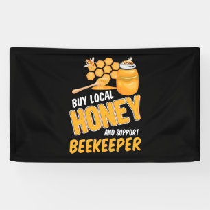 Imker kaufen Honig aus der Gegend und unterstützen Banner