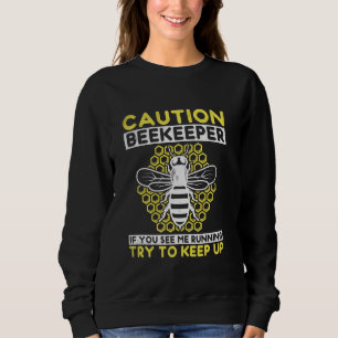 Imker Lustige Warnung Imkern Witz Für Honig Sweatshirt