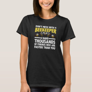 Imker Männer Frauen Imkerei Honigbiene Bienenstock T-Shirt