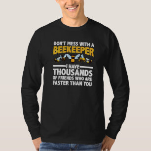 Imker Männer Frauen Imkerei Honigbiene Bienenstock T-Shirt
