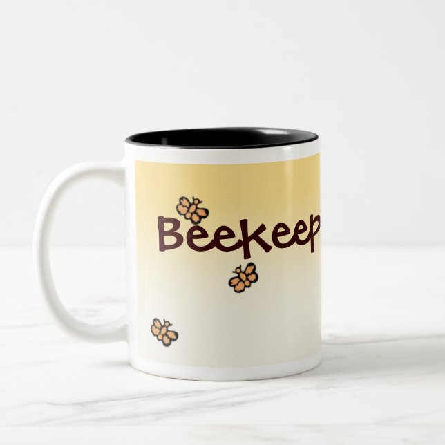 Imker-Tasse Zweifarbige Tasse (Links)