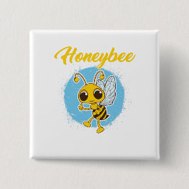 Imker-Team-Honigbienen-Imker-Geschenk Button