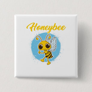 Imker-Team-Honigbienen-Imker-Geschenk Button