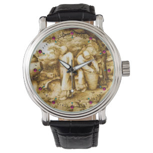 IMKER UND HONIG-BIENEN-BIENENSTÖCKE ARMBANDUHR