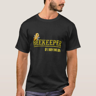 Imker – Wenn ich renne, rennst du – Biene – Imkere T-Shirt