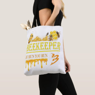 Imker – Wenn ich renne, rennst du – Biene – Imkere Tasche