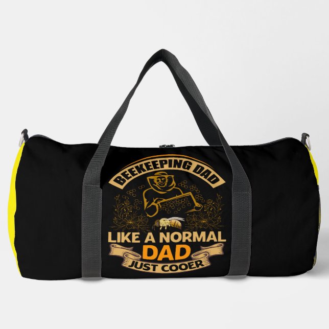 Imkerei-Vater ist einfach cooler  Duffle Bag (Vorderseite)
