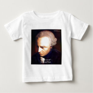 Immanuel Kant "To Do" Weisheitszitat Geschenke & T Baby T-shirt
