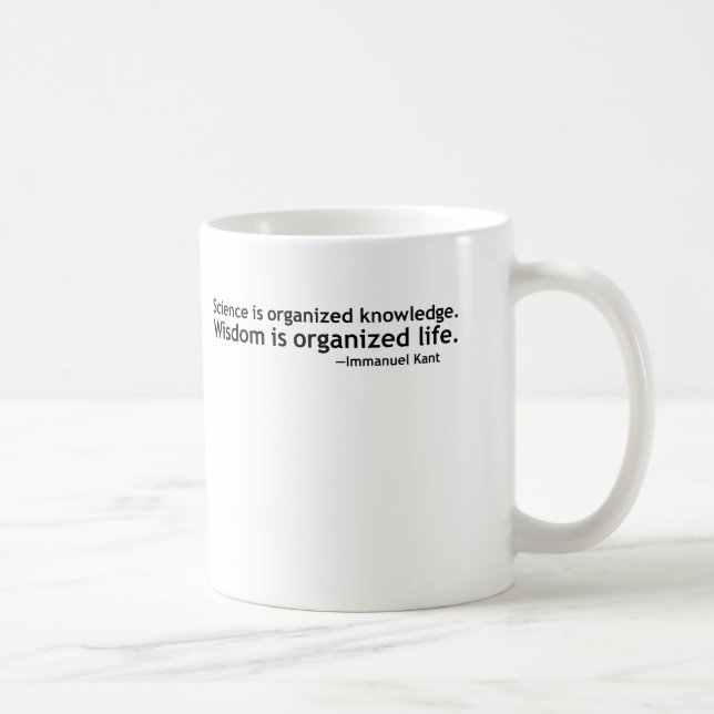 Immanuel Kant-Zitat Kaffeetasse (Rechts)