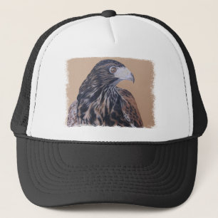 Immature Harris Hawk Truckerkappe