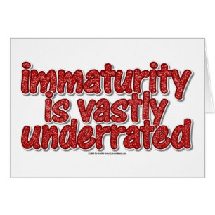 Immaturité