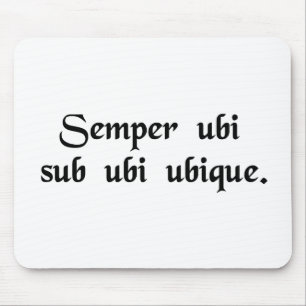 Immer Abnutzungsunterwäsche überall Mousepad