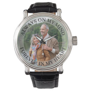 Immer auf meinem Kopf Erinnerung Foto Watch Armbanduhr
