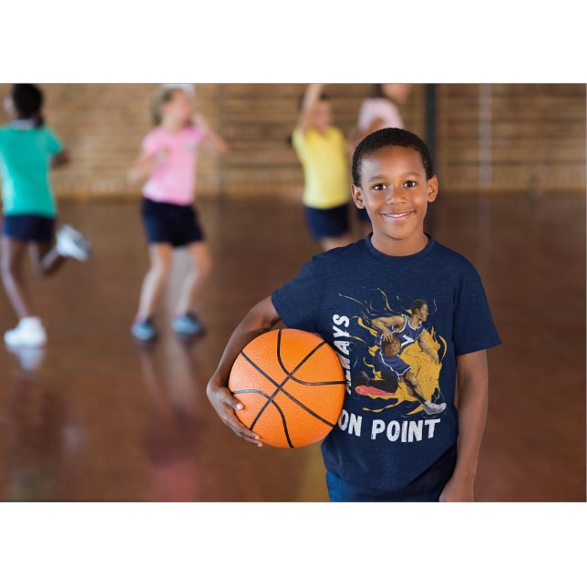 Immer auf Point Basketball T-Shirt (Von Creator hochgeladen)