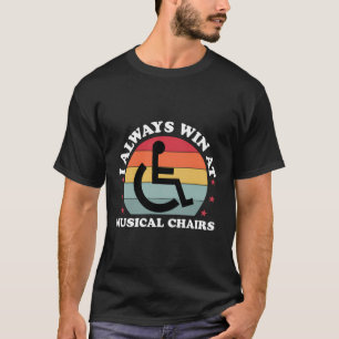 Immer beim Handicap gewinnen Mit Behinderung Funny T-Shirt