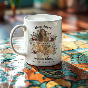 Immer Chingona Latina   Benutzerdefinierter Name z Kaffeetasse