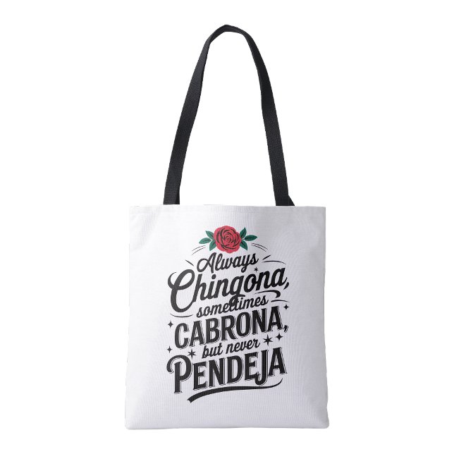 Immer clever, niemals dumm tasche (Always Chingona Never Pendeja Tote Bag )