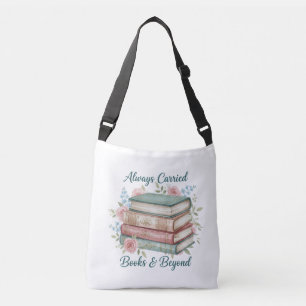 "Immer dabei: Bücher & mehr"-Tasche Tragetaschen Mit Langen Trägern