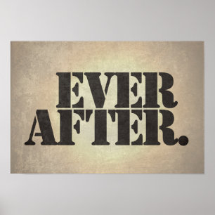 Immer danach. poster