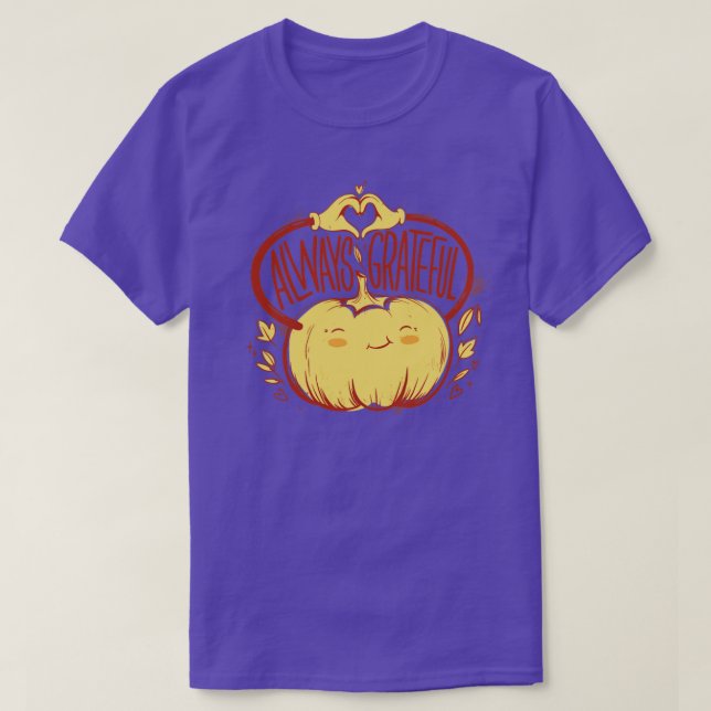 Immer dankbar T-Shirt (Design vorne)