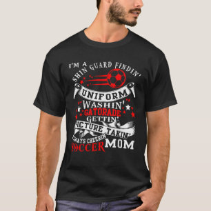 Immer die Mama des Fußballs jubeln T-Shirt