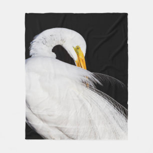 Immer Egrets Fleecedecke