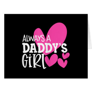 Immer ein Daddy's Girl Shirt Daughter Girls Women