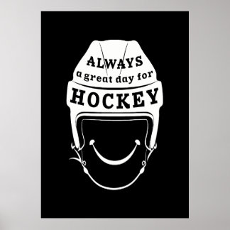 Immer ein großer Tag für Hockey Poster