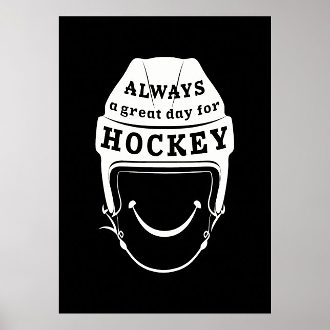 Immer ein großer Tag für Hockey Poster (Vorne)