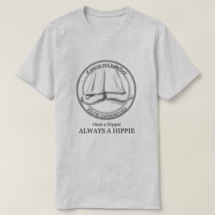 Immer ein Hippie Funny Barefoot T T-Shirt