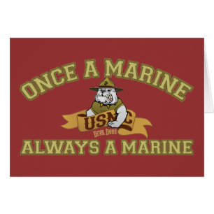 Immer ein Marinesoldat