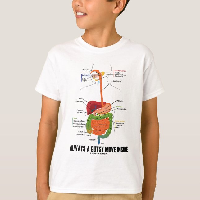 Immer ein mutiges Bewegungs-Innere T-Shirt (Vorderseite)