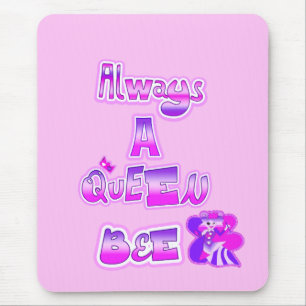 Immer eine Königin hellrosa Mousepad