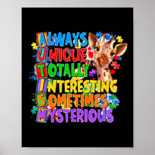 Immer einzigartig völlig interessant manchmal myst poster