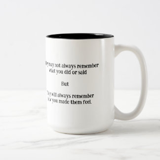 "Immer Erinnern" Tasse