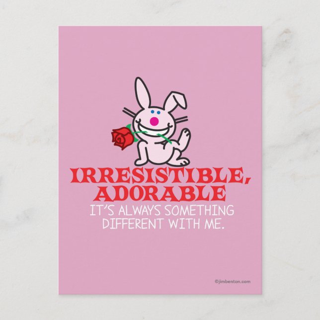 Immer etwas Anderes Postkarte (Vorderseite)