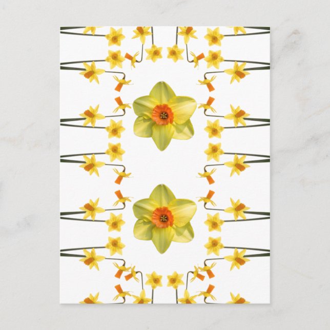 Immer Frühling Postkarte (Vorderseite)