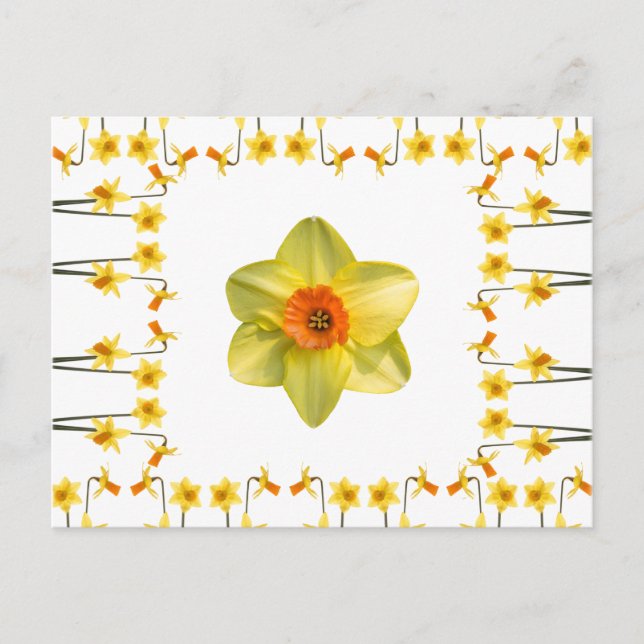 Immer Frühling Postkarte (Vorderseite)