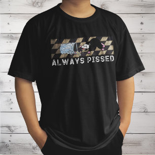 Immer gepisst Funny Trash Day Opossum Possum Lover T-Shirt