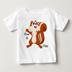 Immer glücklich sein  baby t-shirt