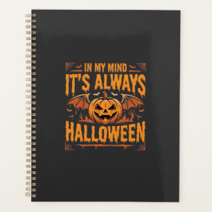 Immer Halloween-Kürbis-Fledermaus-Vektordesign_1 Planer